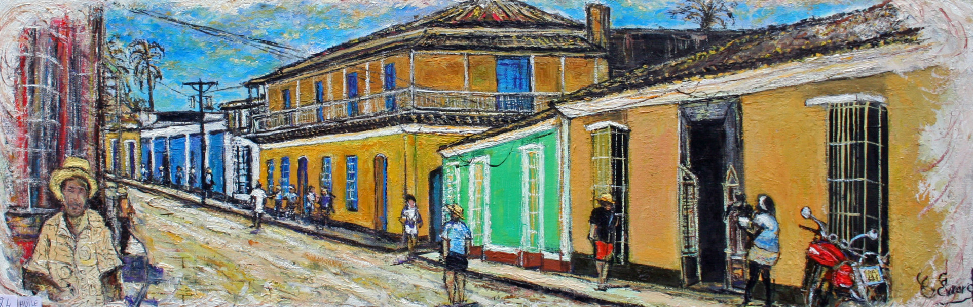 Claude Evrard - Promenade à Trinitad (Cuba)
