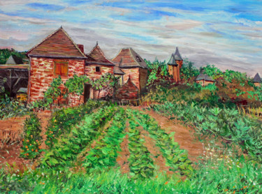 Le potager (Collonges la rouge)