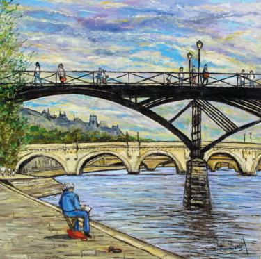 SOUS LE PONT DES ARTS (PARIS)